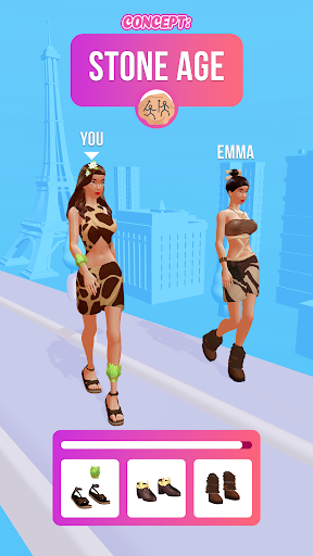Rainha da moda: jogo de vestir