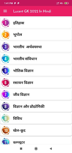 Lucent GK Hindi (Unofficial) PC