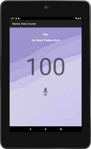 Mantra voice counter PC