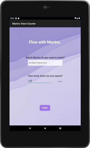 Mantra voice counter PC