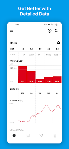 komputer Map My Run by Outside