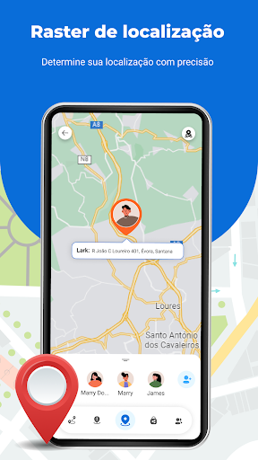 Localizador celular de GPS para PC