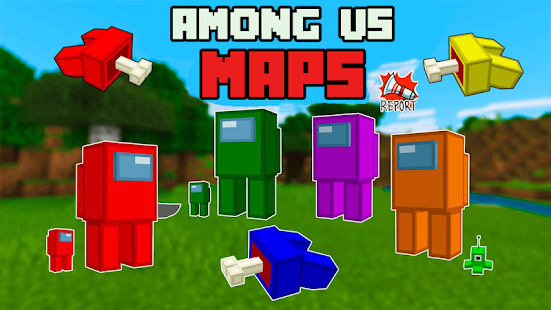 Maps Among us for Minecraft