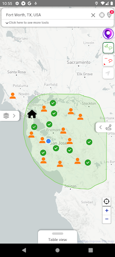 Mapsly: CRM map & routing PC