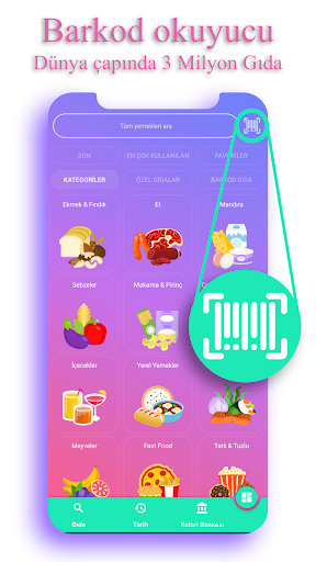 Kalori sayacı - EasyFit