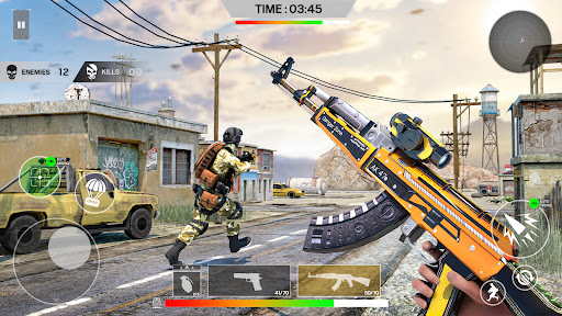 FPS Commando Mission Gun Games