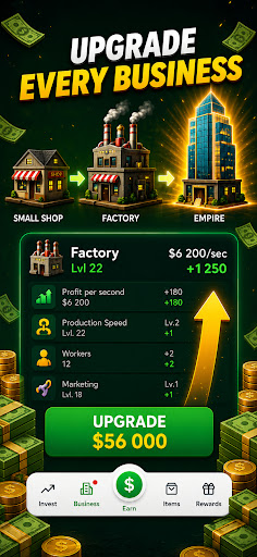 Money Tycoon Profit Tap پی سی