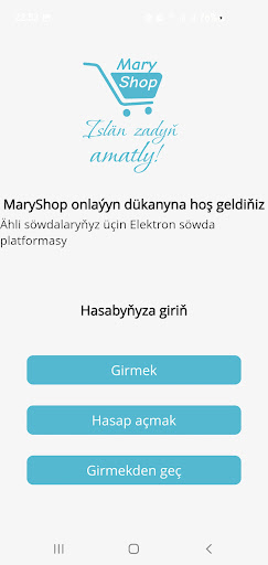 MaryShop - Platformasy
