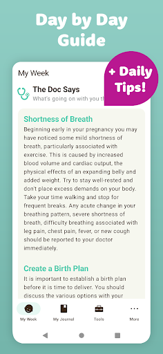 Pregnancy Tracker by Sprout پی سی