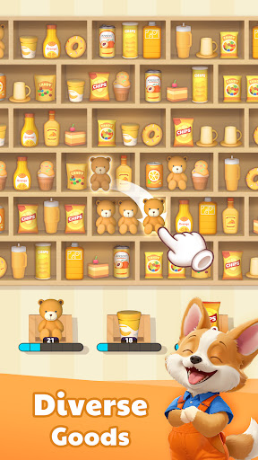 3D Goods Store: Sorting Games