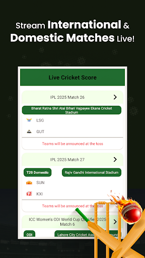 Live Cricket TV HD Streaming PC