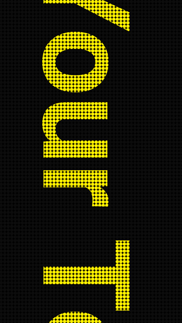 Letreiro Digital LED para PC