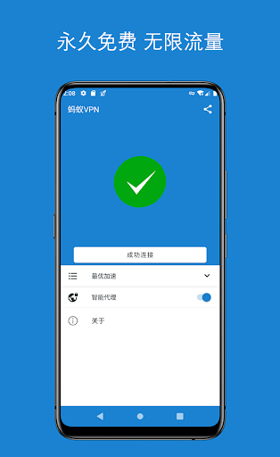 蚂蚁VPN  一键连接 无限流量 快速安全的VPN电脑版