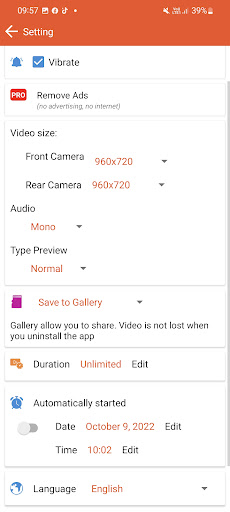 CameraBR: 屏幕关闭时录制视频電腦版
