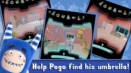 komputer Oddbods Hidden Objects VR game