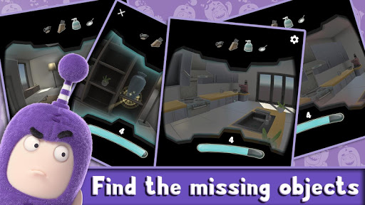 komputer Oddbods Hidden Objects VR game