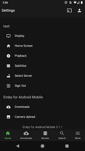 Emby für Android