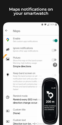 Notify for Xiaomi/Mi Band 8-10 پی سی
