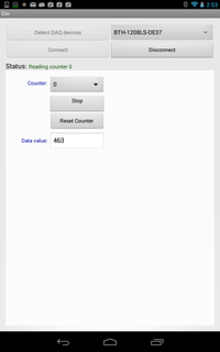 Counter Input Demo PC