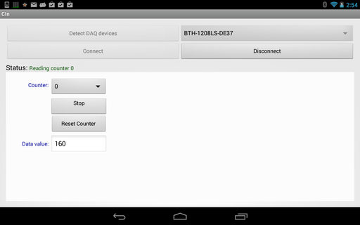 Counter Input Demo PC