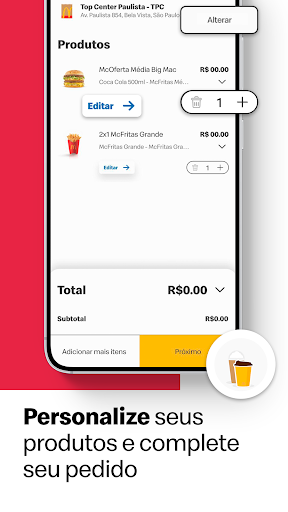 McDonald’s: Cupons e Delivery PC