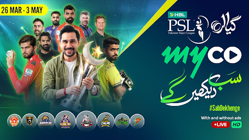 myco: Live Cricket, PSL 2026 پی سی