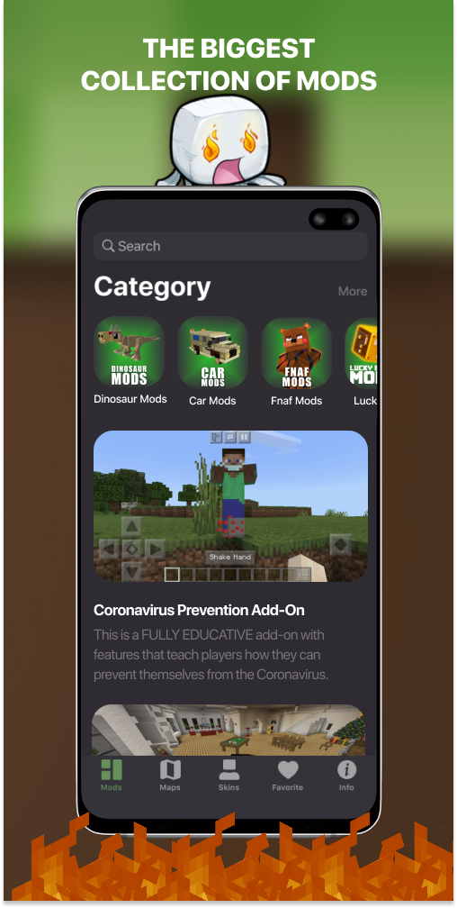 Download Skins, Mods, Maps For Minecraft PE On PC With MEmu