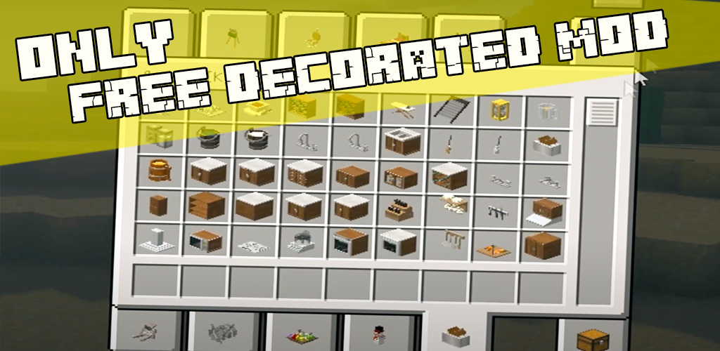 Download Decocraft Furniture MOD for Minecraft PE on PC