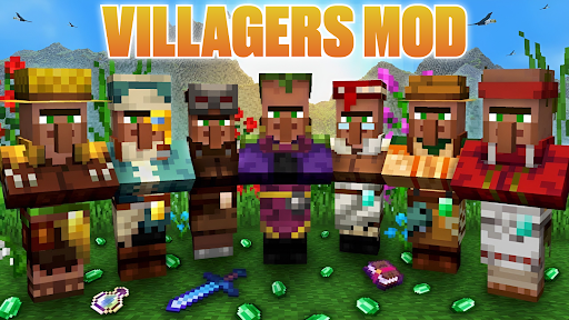 Villager Minecraft－Village Mod PC