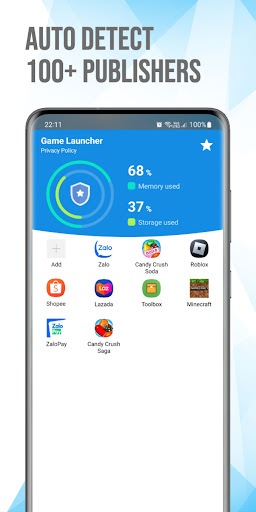 Game Launcher: Gaming Hub App الحاسوب