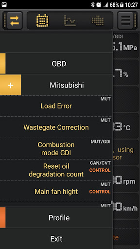 CarBit ELM327 OBD2 PC