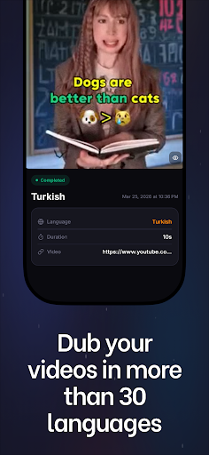 DubHUB - AI Video Dubbing پی سی
