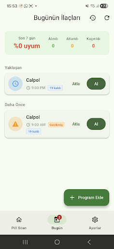 İlaç Dolabı / Reçete Takip پی سی