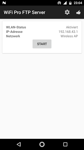 Wi-Fi Pro FTP-Server