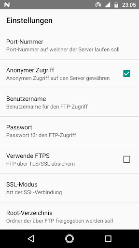 Wi-Fi Pro FTP-Server PC