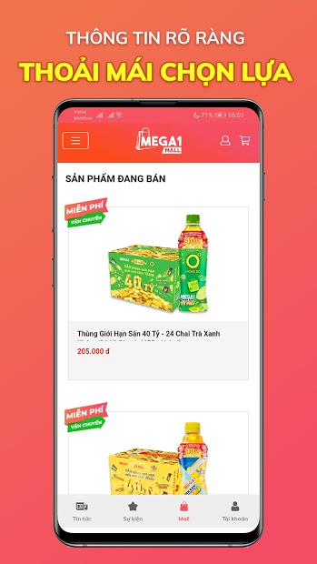 Mega1: Vui Mỗi Ngày Cùng Hàng Ngàn Khuyến Mãi PC