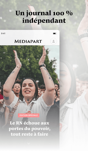 Mediapart, journal indépendant PC