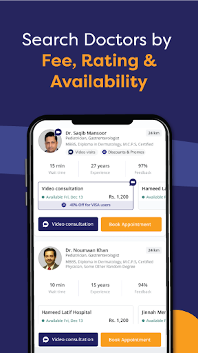 oladoc - Doctors, Labs & Meds پی سی