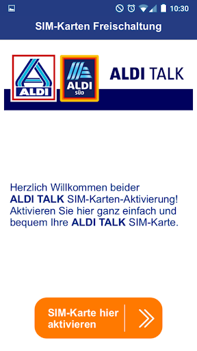 ALDI TALK Aktivierung ПК