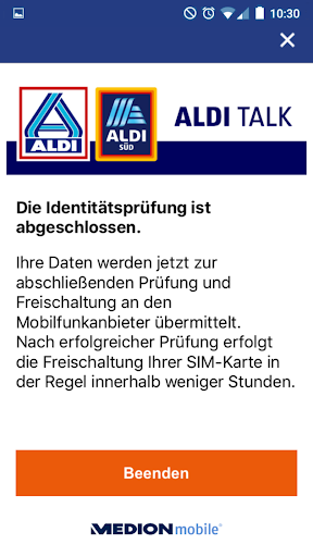 ALDI TALK Aktivierung