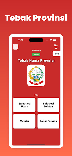 Tebak Negara, Provinsi & Peta PC