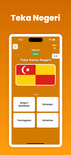 komputer Teka Negara, Negeri & Peta