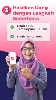 Meesho: Kerja dari rumah, Jual dan dapatkan uang