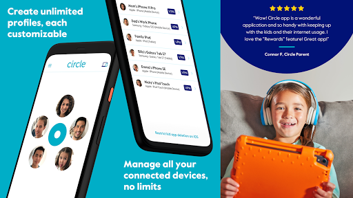 komputer Circle Parental Controls App