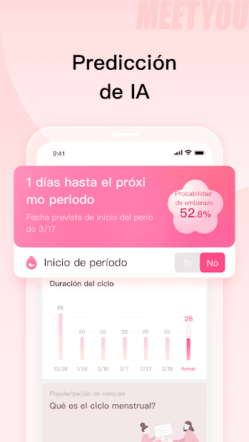 Descargar MeetYou -Seguimiento menstrual en PC con MEmu