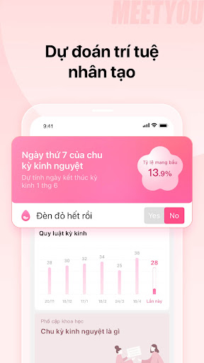 MeetYou - Theo dõi kinh nguyệt PC