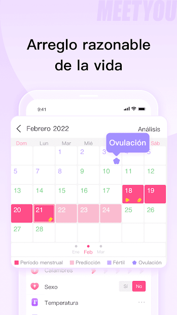 Descargar MeetYou -Seguimiento menstrual en PC con MEmu