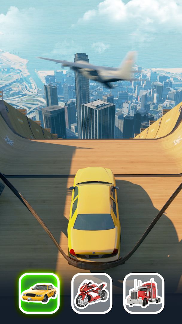 Mega Ramp Car Jumping PC