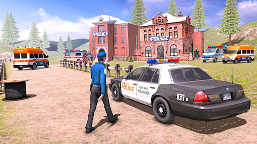 Police Van Car Simulator Drive