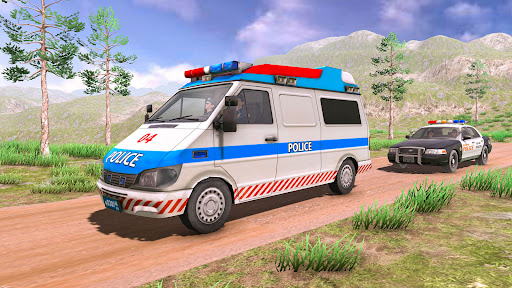 Police Van Car Simulator Drive